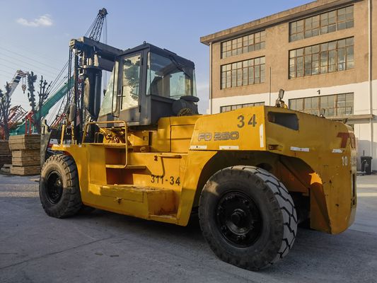 TCM FD250 giapponese da 25 tonnellate, carrello diesel usato per la movimentazione dei materiali
