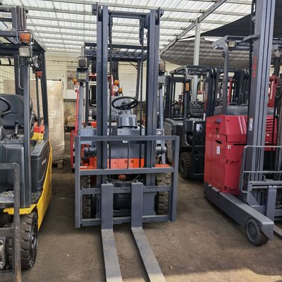 18000 kg Peso Arancione Piccolo carrello elevatore con tre fasi di spostamento laterale del palo e prestazioni