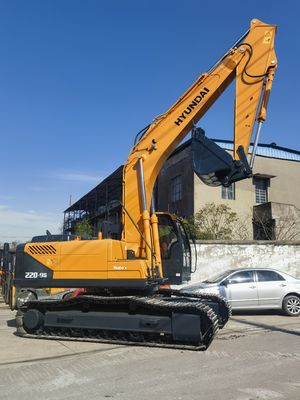 20 tonnellate di peso di esercizio Escavatore Hyundai 220LC-9S originale di seconda mano per spedizioni veloci