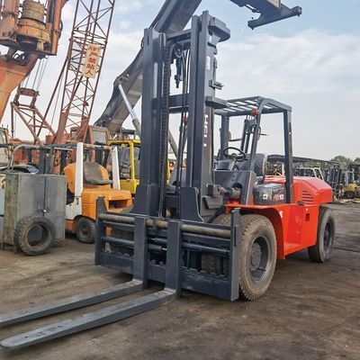 Camioni elevatori a eli di seconda mano utilizzati H2000 100 Camioni elevatori a forchetta da 10 tonnellate da Longhua per impianto di produzione
