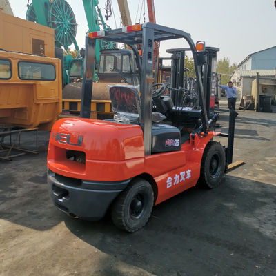 2.5 tonnellate di carrello elevatore a forchetta diesel con certificazione CE e dimensioni di forchetta di routine