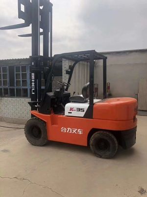 3.5T HELI K35 Container Forklift Motore diesel Fonte di alimentazione e larghezza della forcella di routine