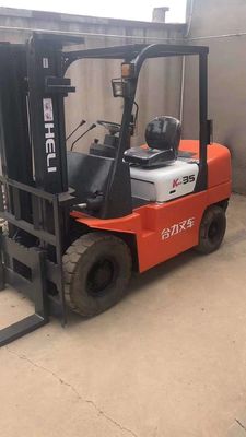 3.5T HELI K35 Container Forklift Motore diesel Fonte di alimentazione e larghezza della forcella di routine