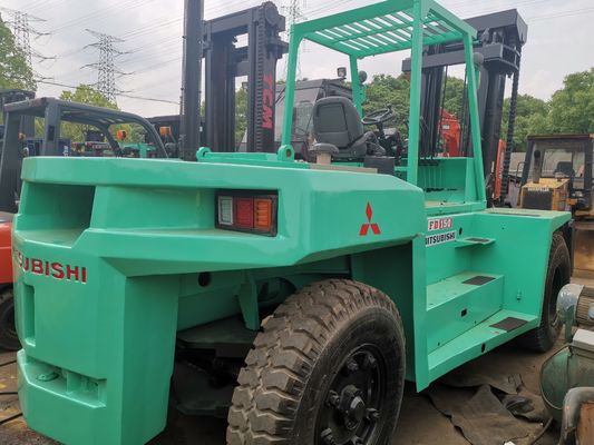 15 tonnellate Mitsubishi Motore carrello elevatore FD150 Diesel con migliore e lunghezza di forcella 3254mm