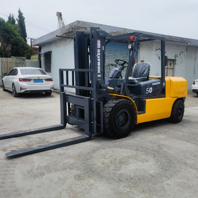 1200 mm lunghezza del forchetto Komatsu FD50 5 tonnellate di forchetto diesel Giappone 5 t Usato forchetto Longhua