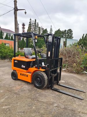 Shanghai vende direttamente 2,5 tonnellate di furgoni elettrici H25 Mini con larghezza di forchetta 1200 mm