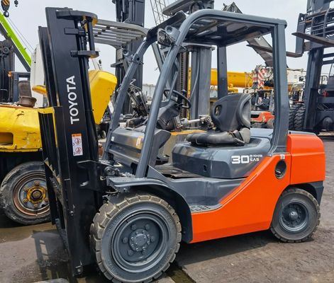 3000 kg Motore a benzina Toyota 8F30 Camione elevatore idraulico diesel per carichi pesanti