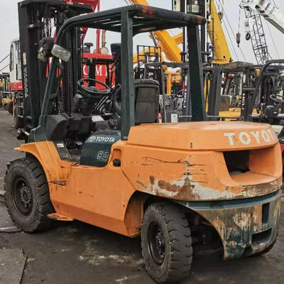 Larghezza della forchetta di routine Autocarro elevatore Toyota usato/7 tonnellate 5 tonnellate 3 tonnellate TCM in buone condizioni