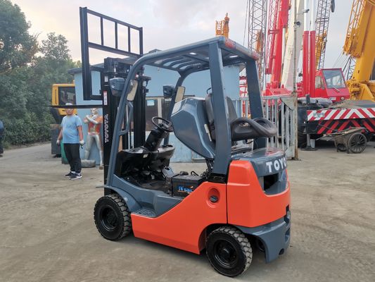 Forchetta di routine di larghezza di 1,5 tonnellate diesel Toyota FD15 con 2 tappe 3 metri a Shanghai