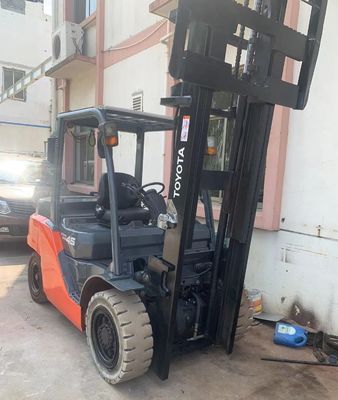 4500 KG Larghezza della forcella Routine Sino Jac Diesel CPC30 con aria condizionata