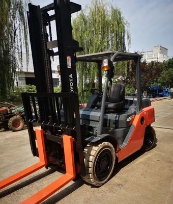 4500 KG Larghezza della forcella Routine Sino Jac Diesel CPC30 con aria condizionata
