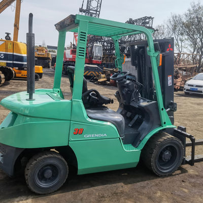 Forklift diesel Mitsubishi da 3 tonnellate usato FD50 FD70 FD250 FD300 con larghezza di forcella 180 mm