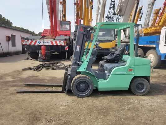 Forklift diesel Mitsubishi da 3 tonnellate usato FD50 FD70 FD250 FD300 con larghezza di forcella 180 mm