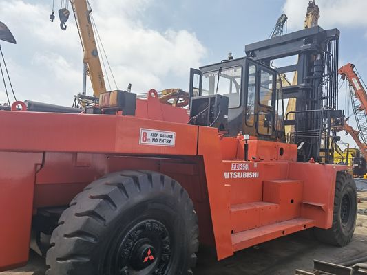 35 t Mitsubishi FD350 35 tonnellate carrello elevatore per negozi di materiali da costruzione Lunghezza della forcella 3254 mm
