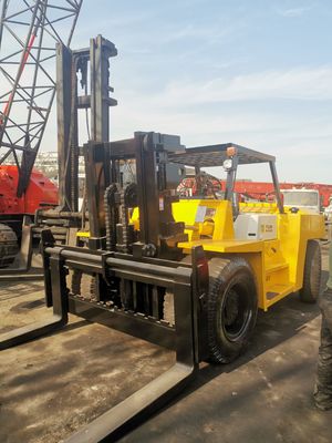 TCM FD100 carrello elevatore 10 tonnellate carrelli elevatori usati 3 tonnellate 5 tonnellate 7 tonnellate per il mercato di Shanghai