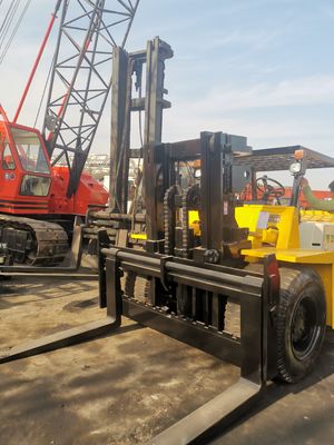 TCM FD100 carrello elevatore 10 tonnellate carrelli elevatori usati 3 tonnellate 5 tonnellate 7 tonnellate per il mercato di Shanghai