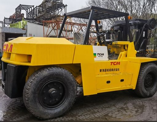 Larghezza di forcella di routine TCM FD100T 10 tonnellate motore diesel per sal