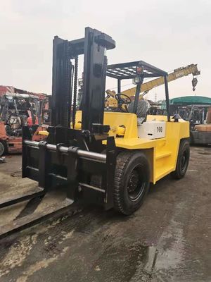 Zona industriale di Shanghai Vendita Giappone TCM di seconda mano 10 tonnellate FD100 carrello elevatore ad alto albero