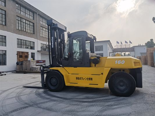 Komatsu FD160 16 tonnellate carrello elevatore diesel condizione usata di seconda mano per la casa larghezza forchetta 1200mm