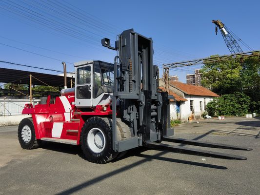 Lunghezza della forchetta Routine usata Kalmar 25 tonnellate Container Reach Stacker con posizionatore di forchetta