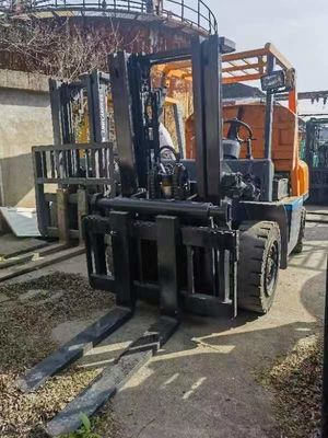Camionforcella diesel da 3 tonnellate, 7 tonnellate, 10 tonnellate e 20 tonnellate con cilindro e cambio laterale