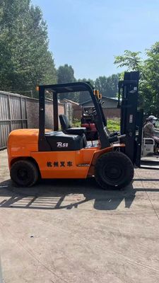Hangcha R100 R30 carrello elevatore diesel 5000 kg per le operazioni di magazzino nei negozi di abbigliamento
