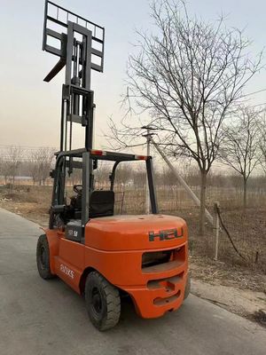Elicottero a tre fasi CPCD50 carrello elevatore usato 5 tonnellate di capacità per risparmi sui costi di fabbricazione