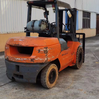 Toyota FD50 usato carrello elevatore da 5 tonnellate con 5000 kg di peso e buon lavoro in buone condizioni