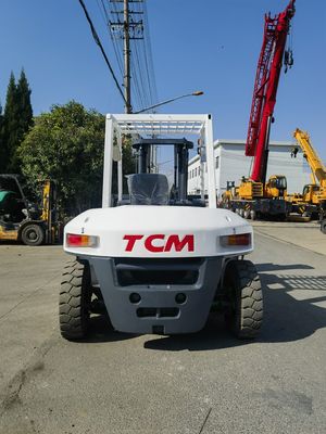 6 TONNELLE 7 TONNELLE TCM FD60 FD70 camion elevatore usato in buone condizioni per il sollevamento a forcella diesel