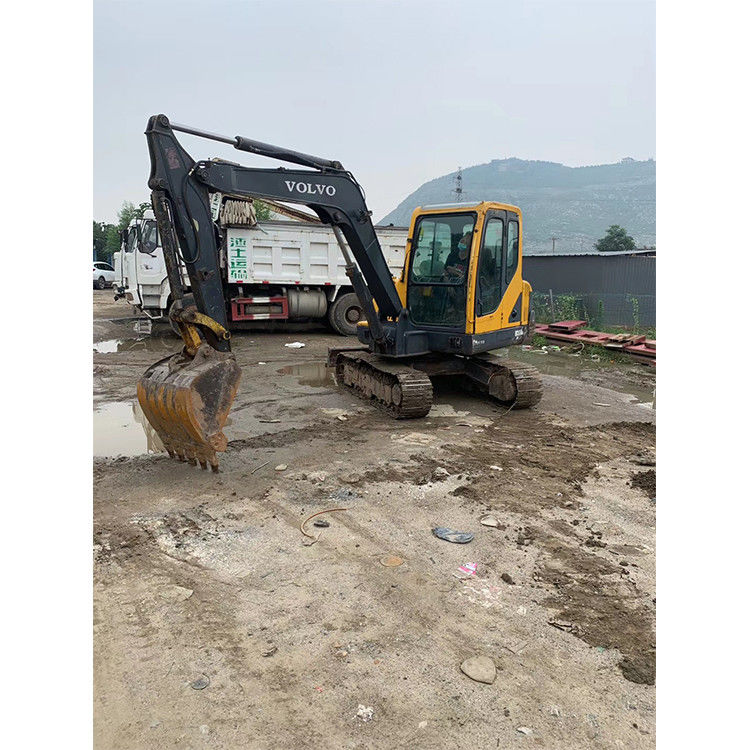 Escavatore Volvo Ec55b di eccellenti prestazioni importato dalla Svezia Peso di esercizio 6 TON