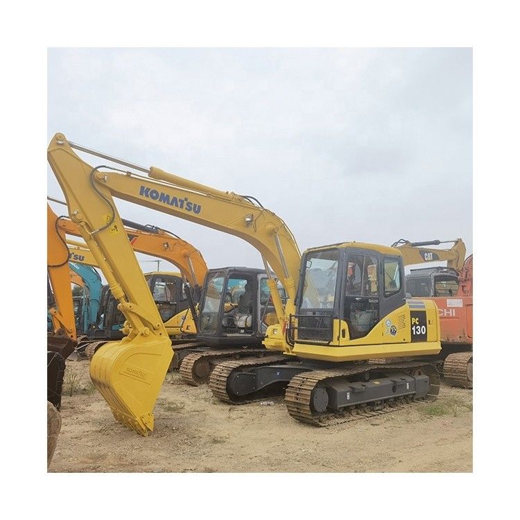 Motore originale 13TON mini escavatore usato Komatsu PC130-7 PC120 PC130 con pollice idraulico