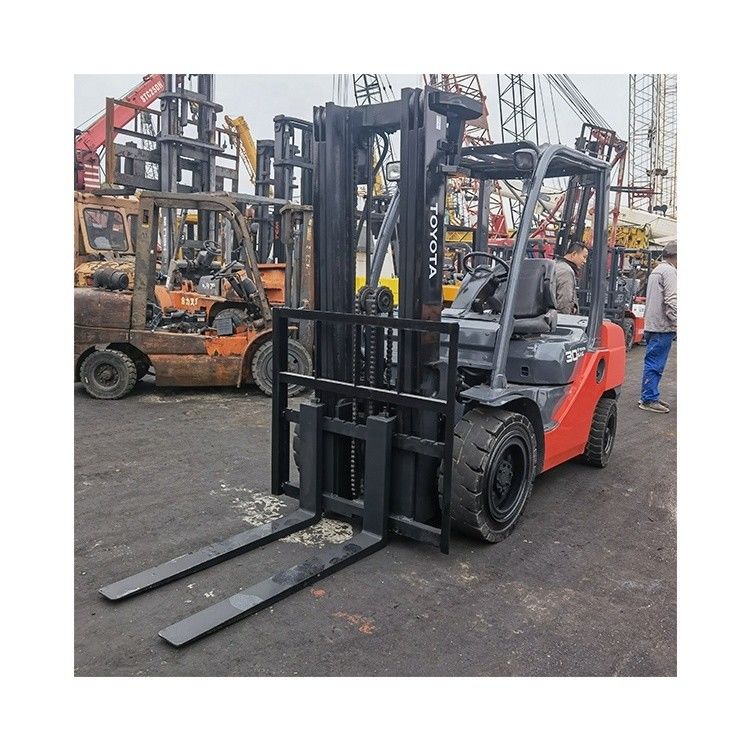 Fabbricazione di carrelli elevatori diesel da 3,5 tonnellate con carrello a palette semilift e larghezza di forcella di routine