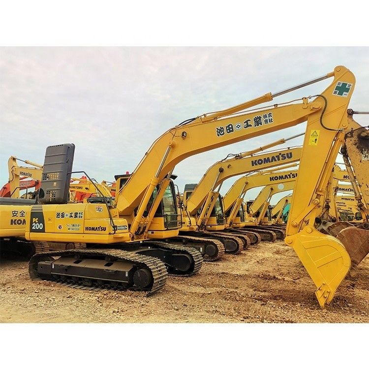 20 tonnellate usato Komatsu Pc200 escavatore-escavatore second hand 2001-4000 ore