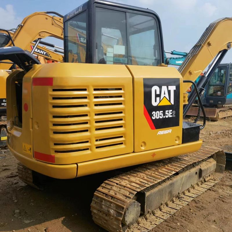 305.5E2 CAT Escavatore 5 tonnellate di seconda mano Caterpillar Mini Escavatore Piccolo Escavatore 4000