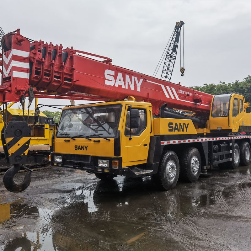 Sany QY50 originale da 50 tonnellate, gru per camion di seconda mano da 57 metri, macchine mobili per la costruzione