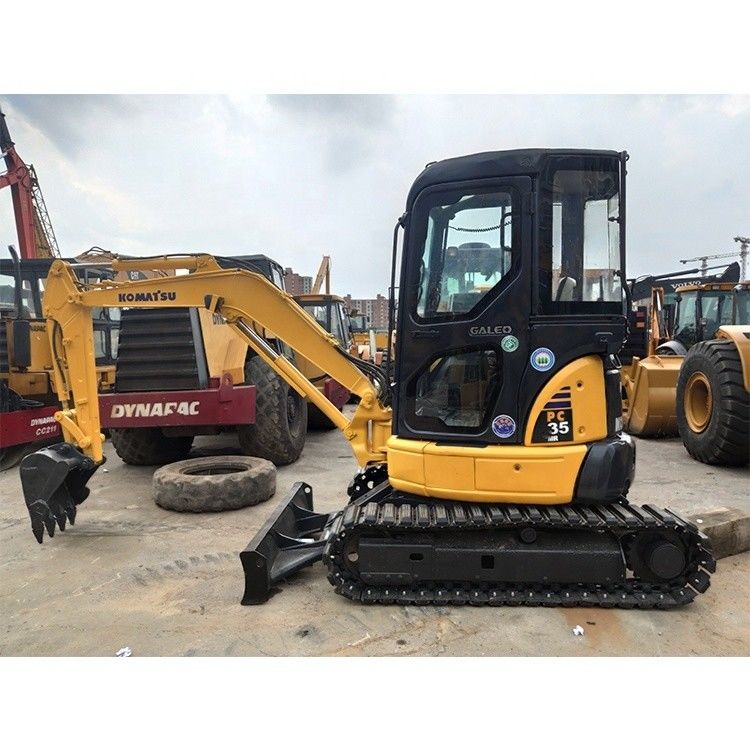 Escavatore a trascinatore Komatsu PC50 originale 6TON per progetti di costruzione in Giappone
