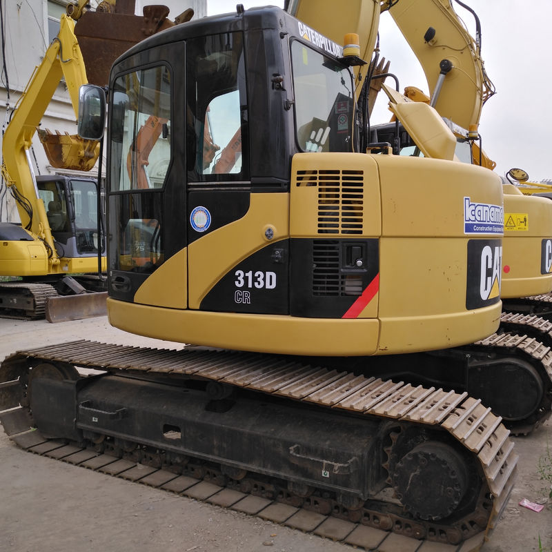 13 tonnellate di seconda mano Caterpillar 313D Digger Used Cat 312D 313D Crawler Excavator a Shanghai