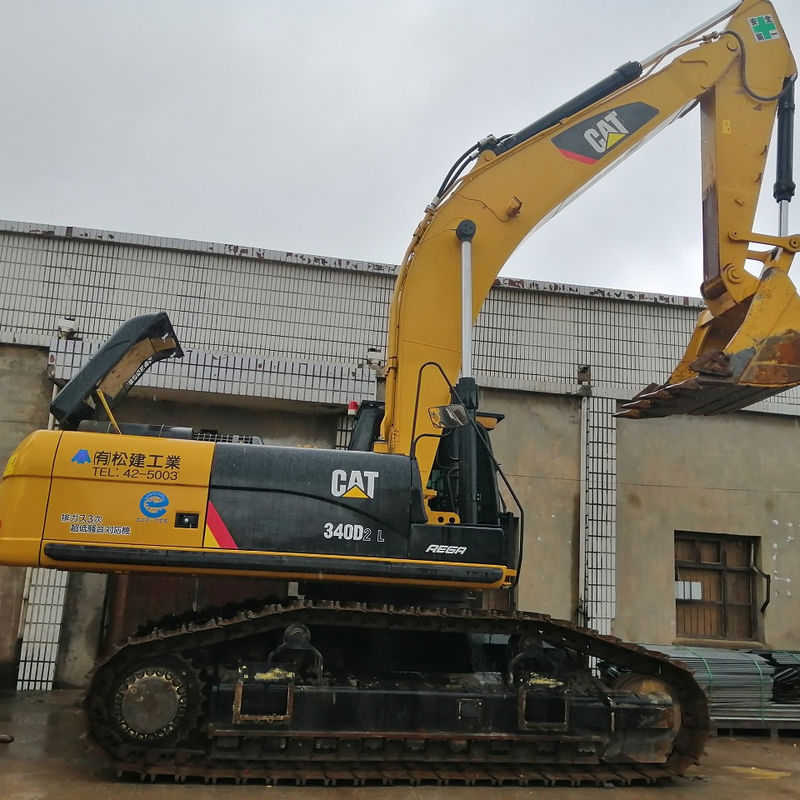 1M3 Capacità del secchio CAT Crawler Excavator 340D2 340 342D2 con 2001-4000 ore di lavoro