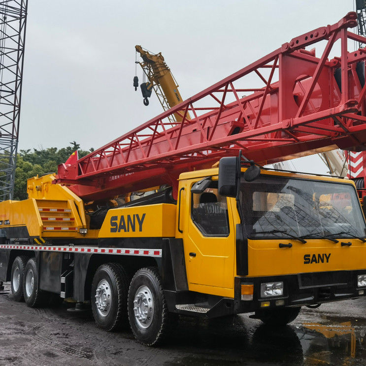 50 tonnellate di camion usato gru Sany Stc500 di seconda mano idraulica gru mobile a prezzi accessibili