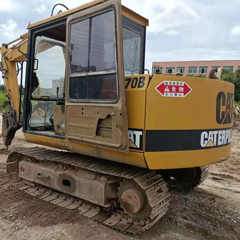 Escavatore usato CAT E70B 7TON Peso operativo a Shanghai adatto a qualsiasi terreno