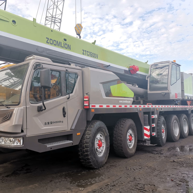 Prodotto ZTC1500 150 tonnellate di rimorchio pesante Telescopic camion gru con Max. Altezza di sollevamento 42m