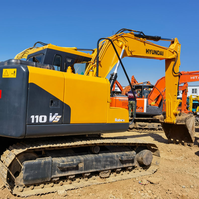 Originale Hyundai 110 escavatore 11ton Crawler escavatore a Shanghai Made in Korea