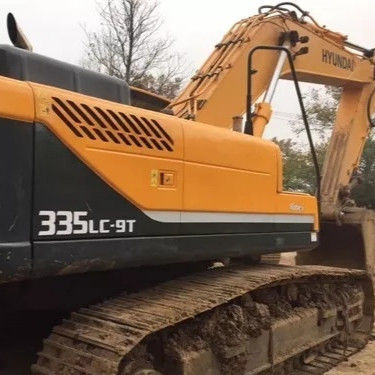 Hyundai 335LC-9 di seconda mano Escavatore 4m3 Capacità del secchio e Valvola idraulica originale