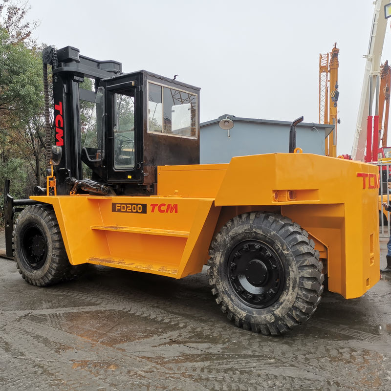 Popolare versatile 20t 10000kg carrello elevatore con riscaldatore AC e larghezza di forcella di routine