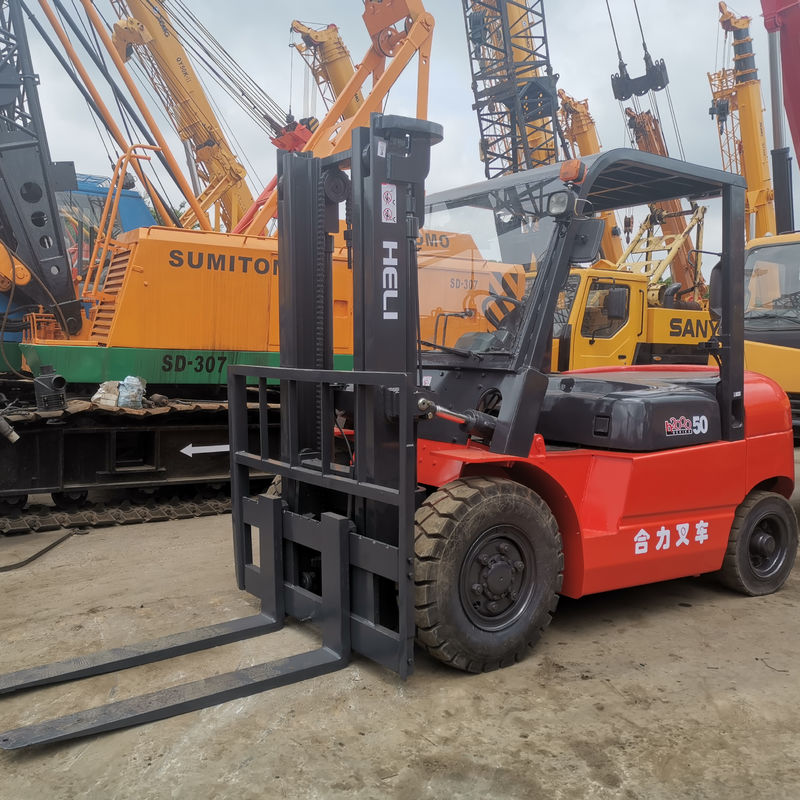 HELI 5t CPCD50/CPCD30/CPCD35 carrelli elevatori diesel usati per i negozi di abbigliamento