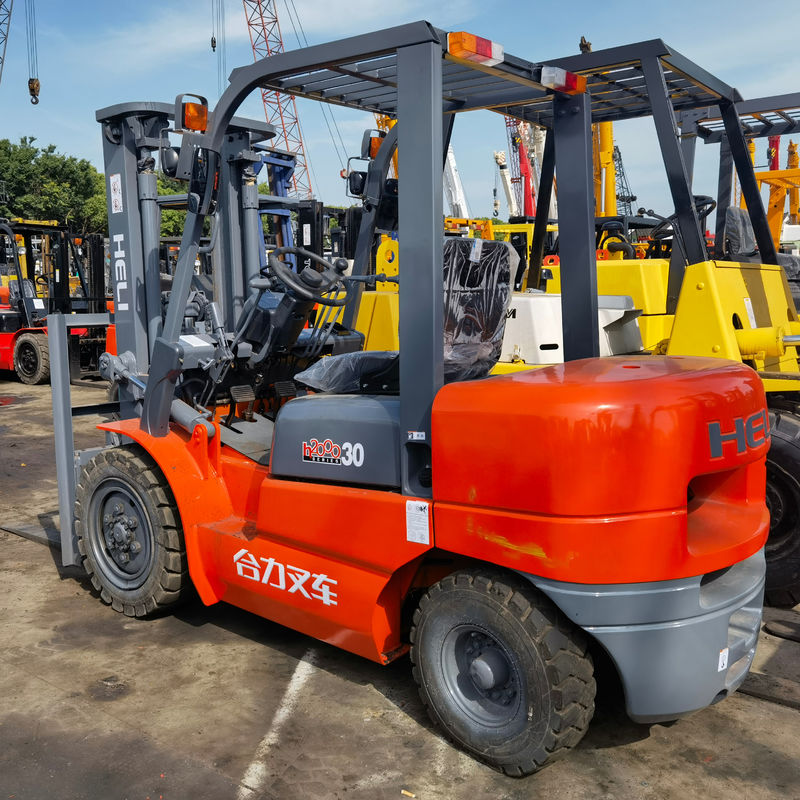 Miglior carrello elevatore diesel da 3 tonnellate CPCD30 con forchetta di routine e motore diesel