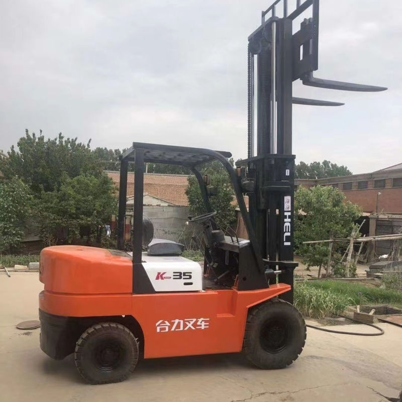 3.5T HELI K35 Container Forklift Motore diesel Fonte di alimentazione e larghezza della forcella di routine