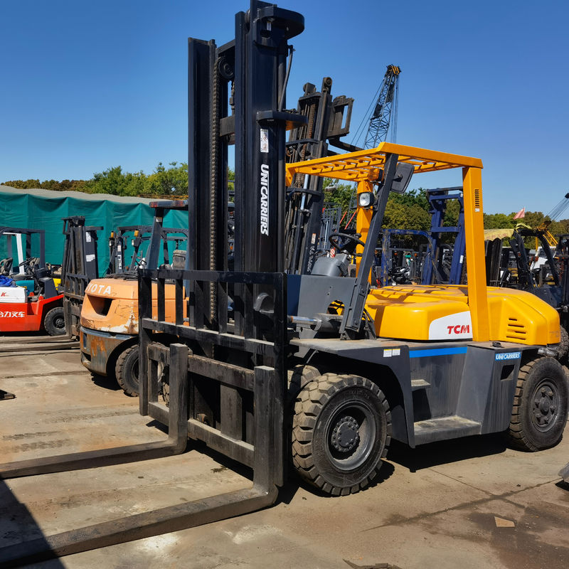 Ottima condizione 2019 TCM 7ton Forklift FD70 per lavori di costruzione e pallet Jack