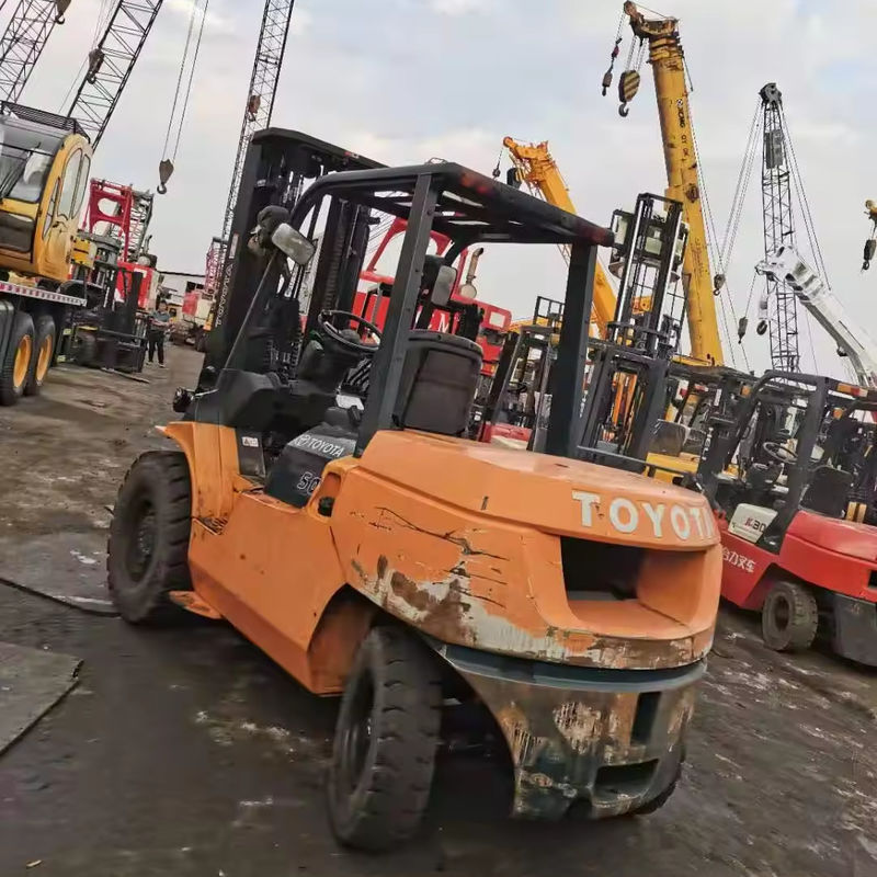 Larghezza della forchetta di routine Autocarro elevatore Toyota usato/7 tonnellate 5 tonnellate 3 tonnellate TCM in buone condizioni