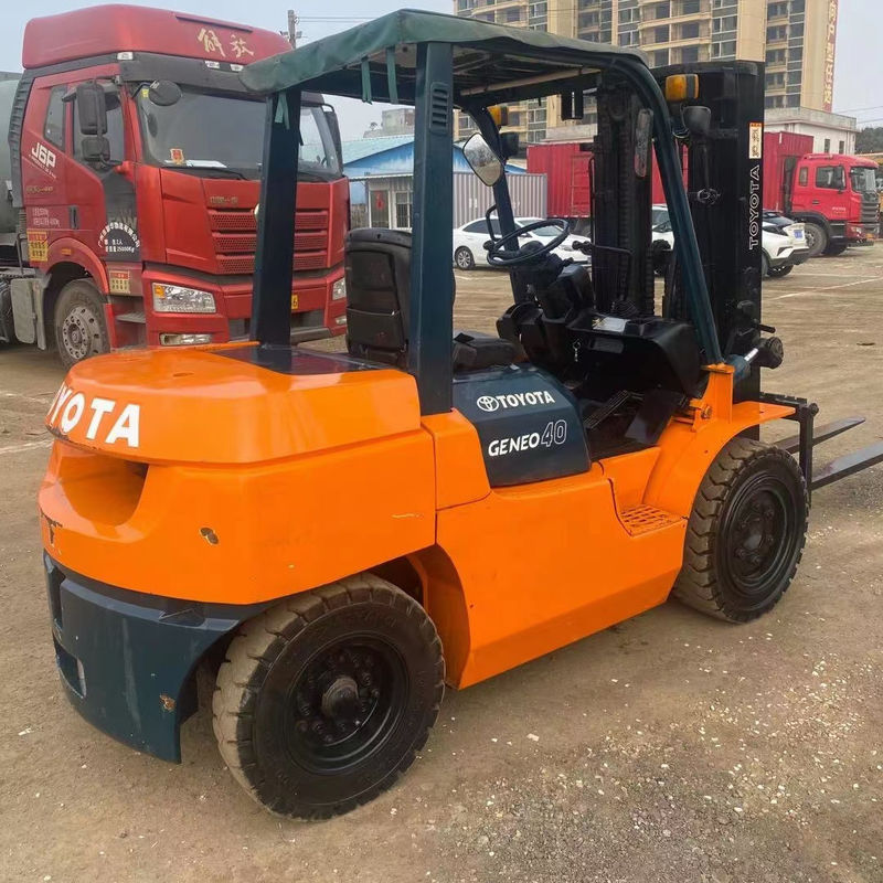 Usato Toyota FD40.4 tonnellate carrello elevatore con 2 stadi Mast 3m 4meters 4.5m Peso KG 4000 kg